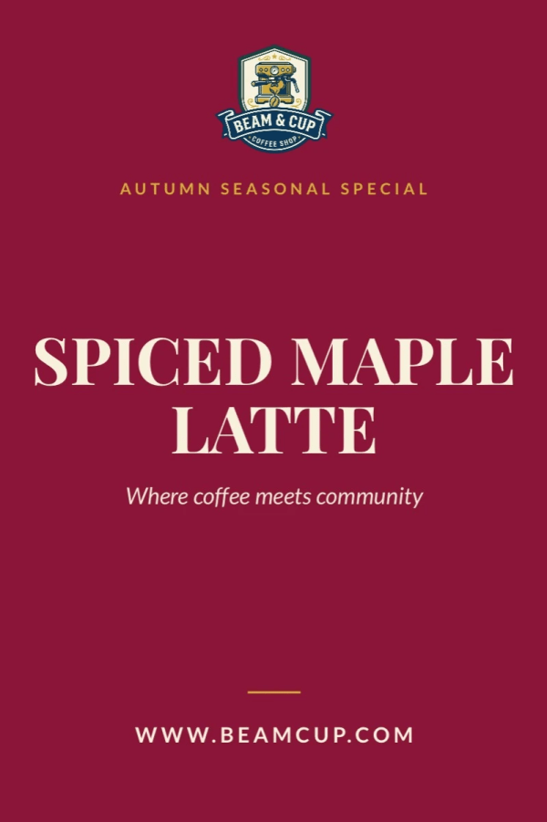 Seasonal Promotion Coffee Shop