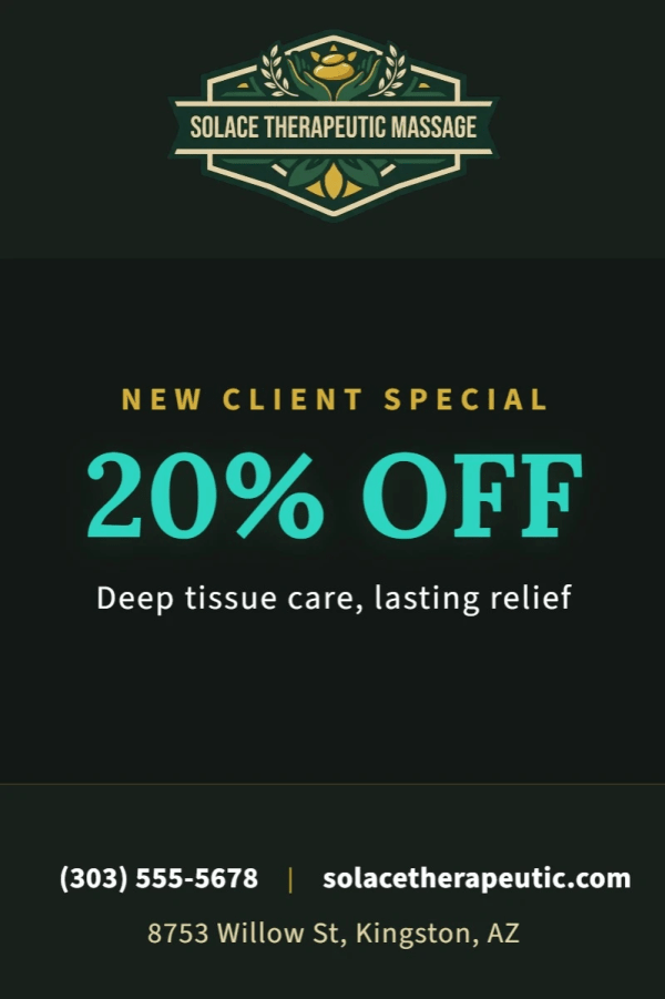Special Offer Massage