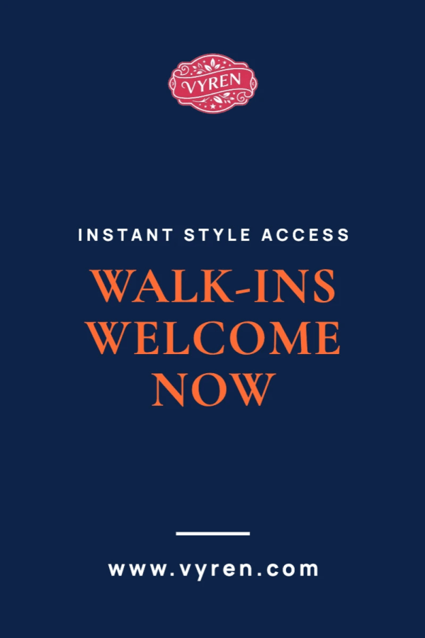Walk-Ins Welcome Hair Salon