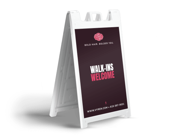 Walk-Ins Welcome Hair Salon