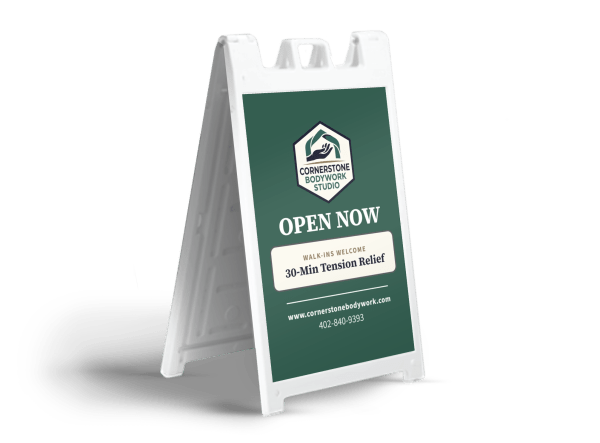 Walk-Ins Welcome Massage