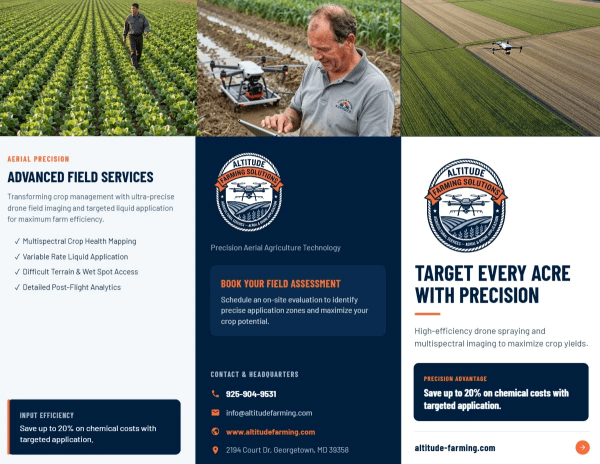 Aerial & Drone Application Agricultural Services