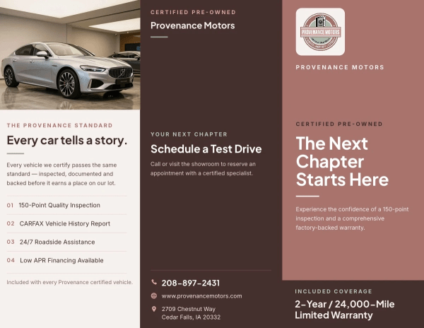 Certified Pre-Owned Car Dealer