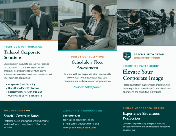 Corporate Partnership Auto Detailing