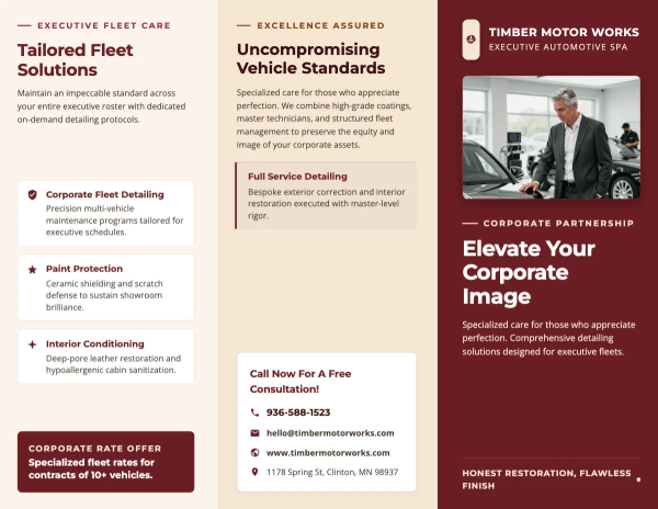 Corporate Partnership Auto Detailing