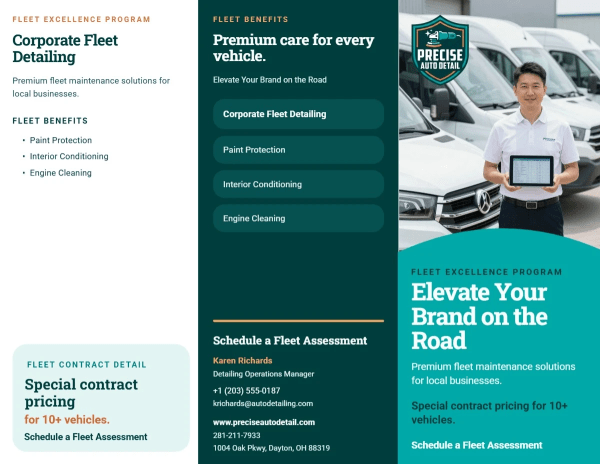 Corporate Partnership Auto Detailing
