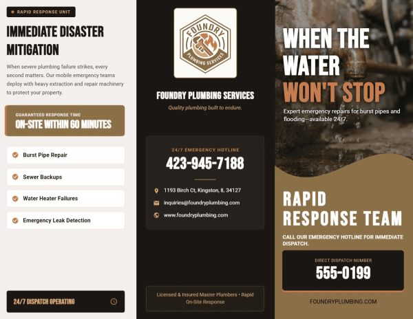 Emergency Services Plumbing