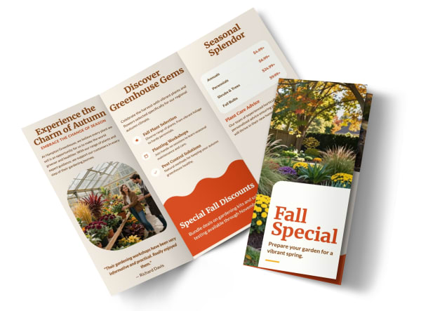 Main Fall Special Greenhouse Image