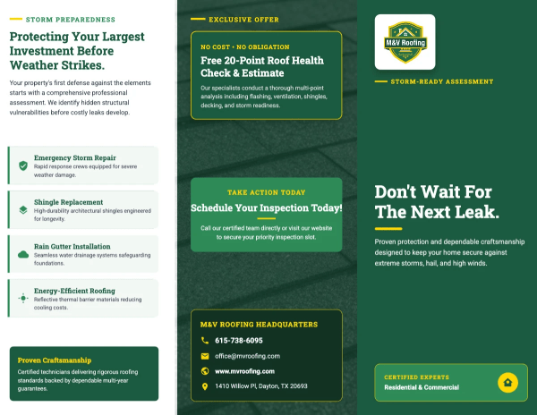 Free Estimate Roofing