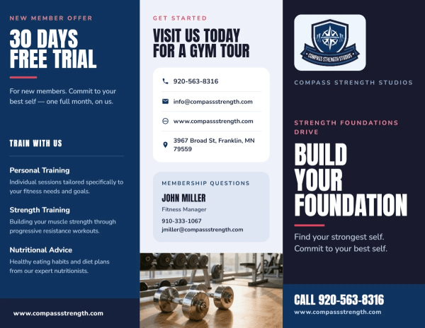 Membership Promotion Gym