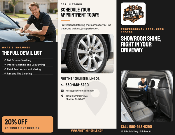 Mobile Service Auto Detailing