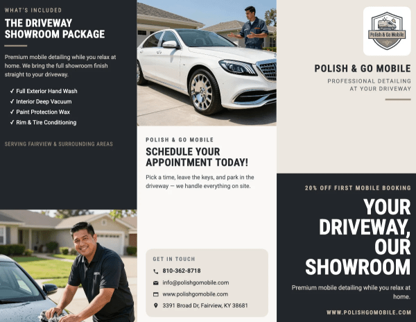 Mobile Service Auto Detailing