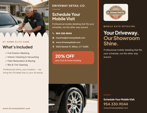 Mobile Service Auto Detailing