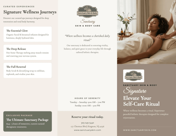 Package Details Spa