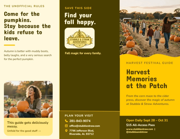 Pumpkin Patch Agritourism