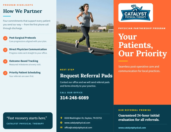 Referral Program Physical Therapy