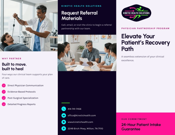 Referral Program Physical Therapy