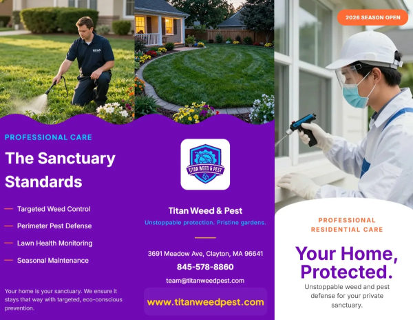 Residential Pest & Weed Control