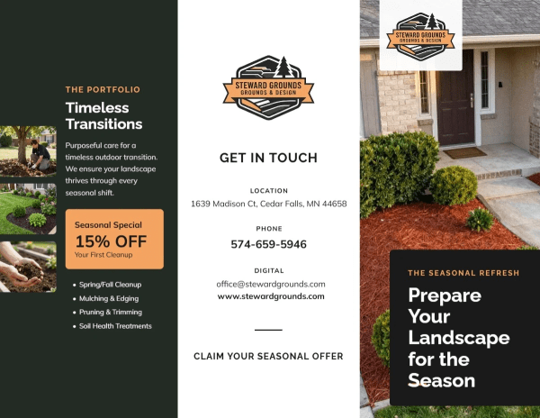 Seasonal Promotion Landscaping
