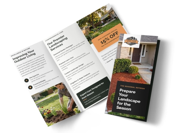 Main Seasonal Promotion Landscaping Image