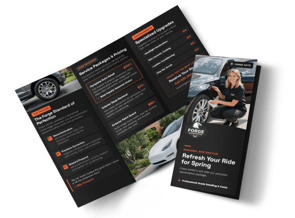 Seasonal Promotions Auto Detailing