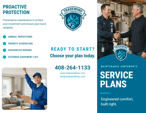 Service Plans & Maintenance Agreements HVAC