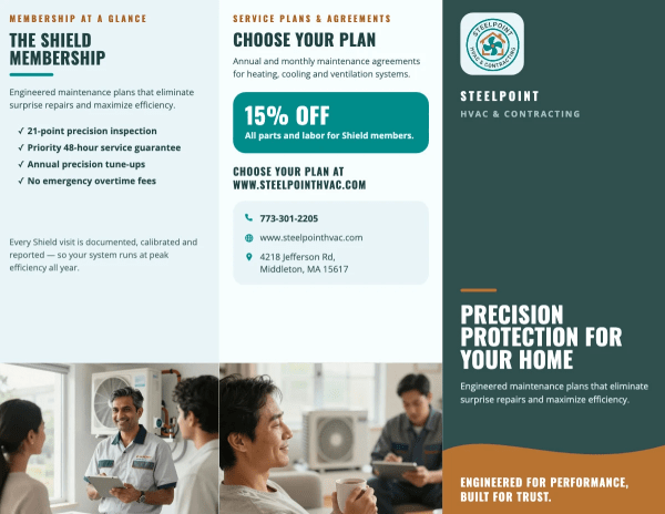 Service Plans & Maintenance Agreements HVAC