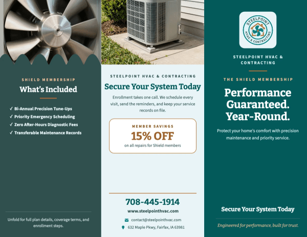 Service Plans & Maintenance Agreements HVAC