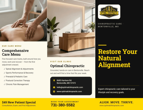 Services Offered Chiropractic