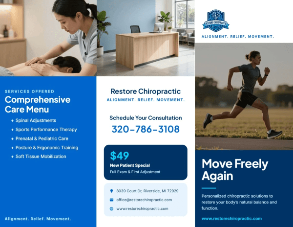 Services Offered Chiropractic