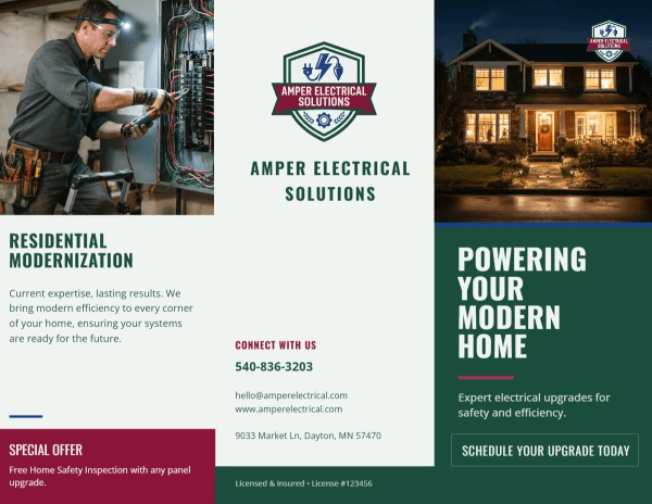 Services Offered Electrician