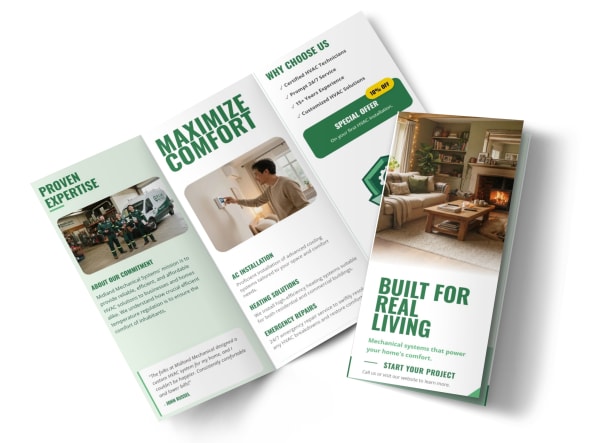 Main Services Offered HVAC Image