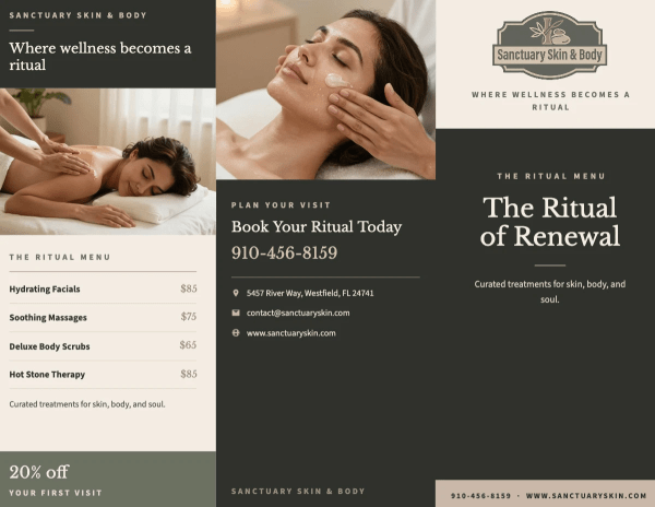 Services Offered Spa