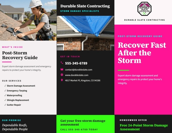 Storm Damage Roofing