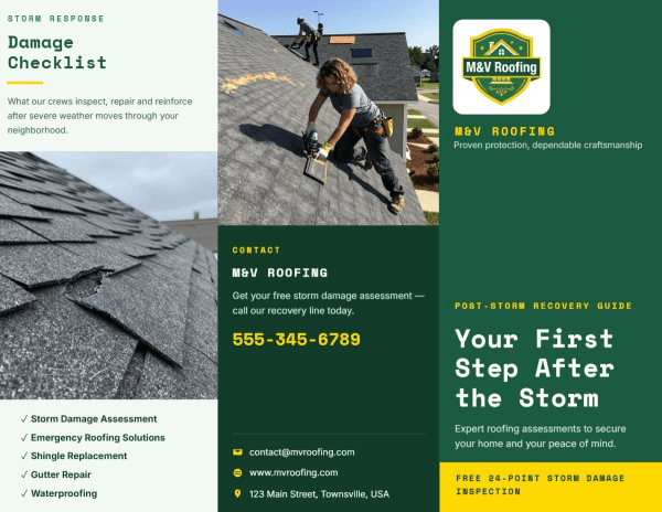 Storm Damage Roofing