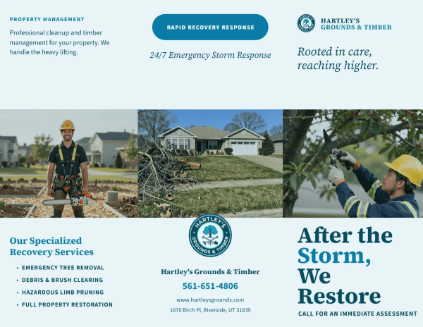 Storm Damage Tree Service