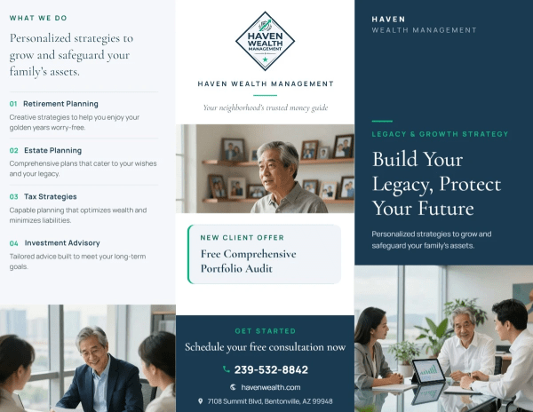 Wealth Management Financial Advisor