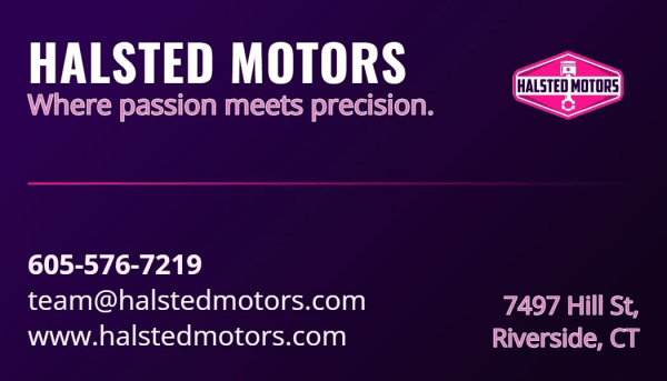 Sponsor Card Car Show Side 1 Image