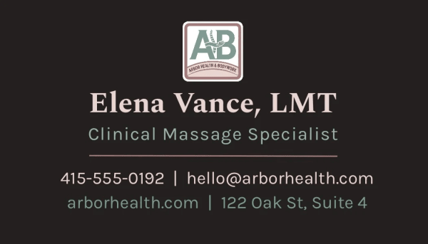 Walk-Ins Welcome Massage
