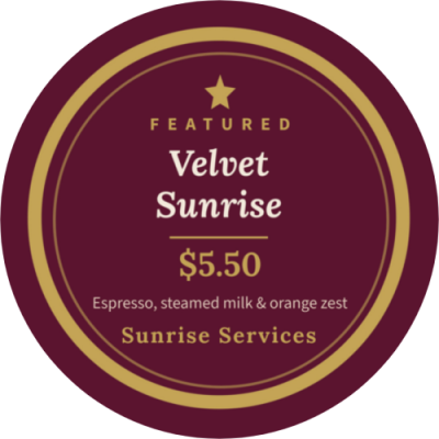 Featured Drink Coffee Shop