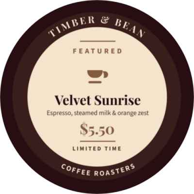 Featured Drink Coffee Shop