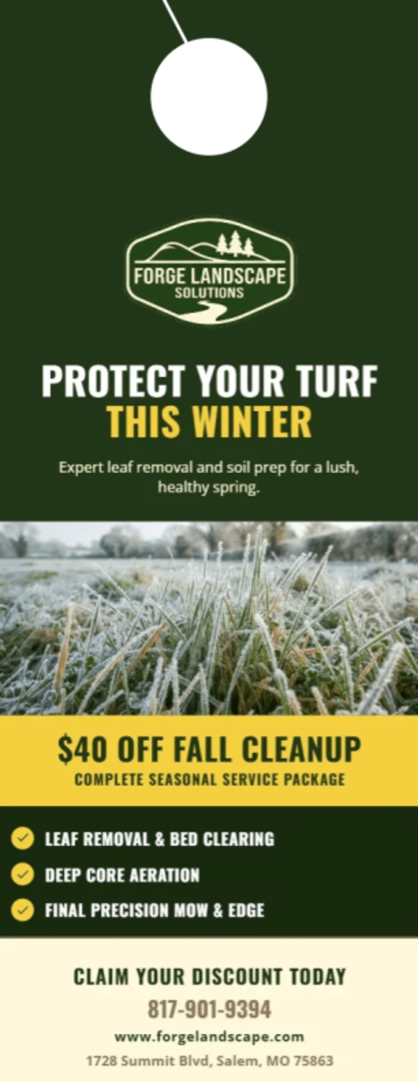 Fall Promotion Landscaping Side 1 Image