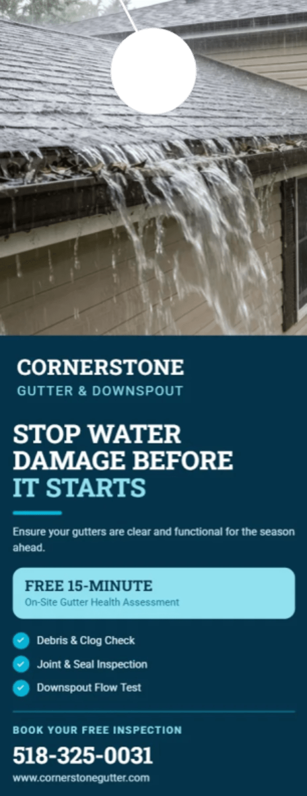 Free Estimates Gutter Cleaning Side 1 Image