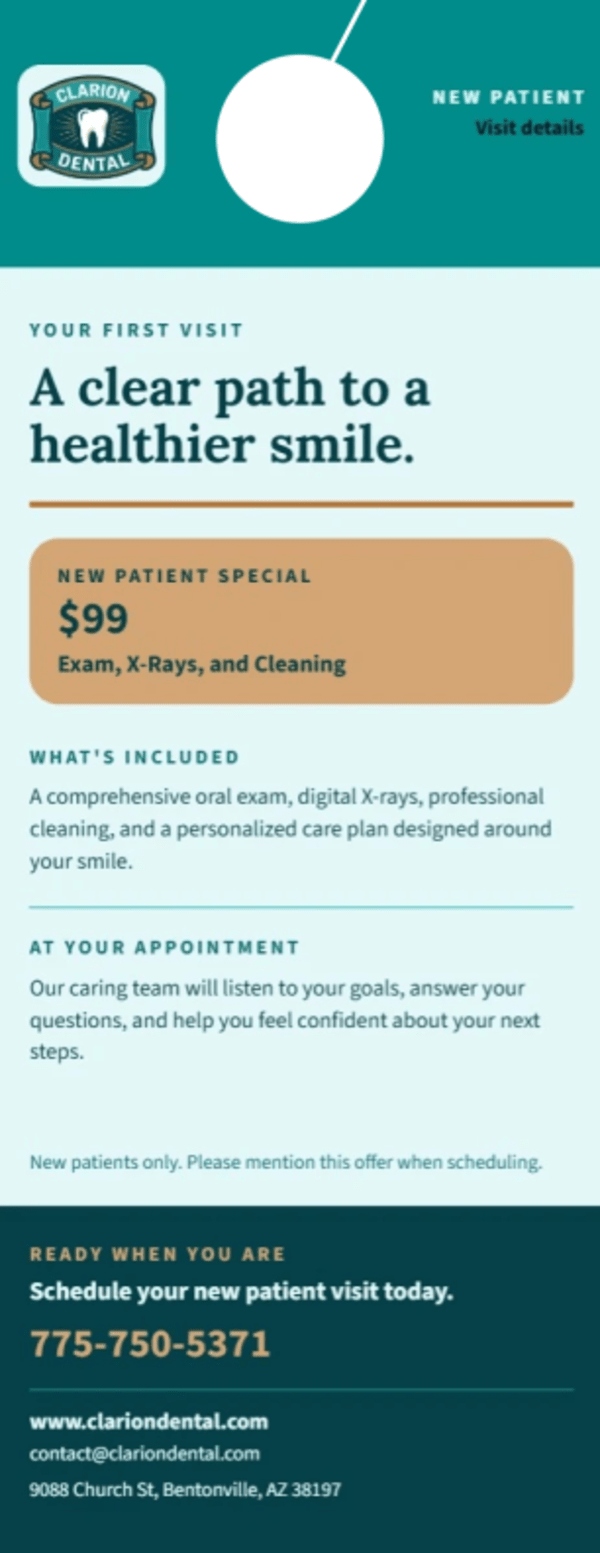 Now Accepting New Patients Dental Side 2 Image