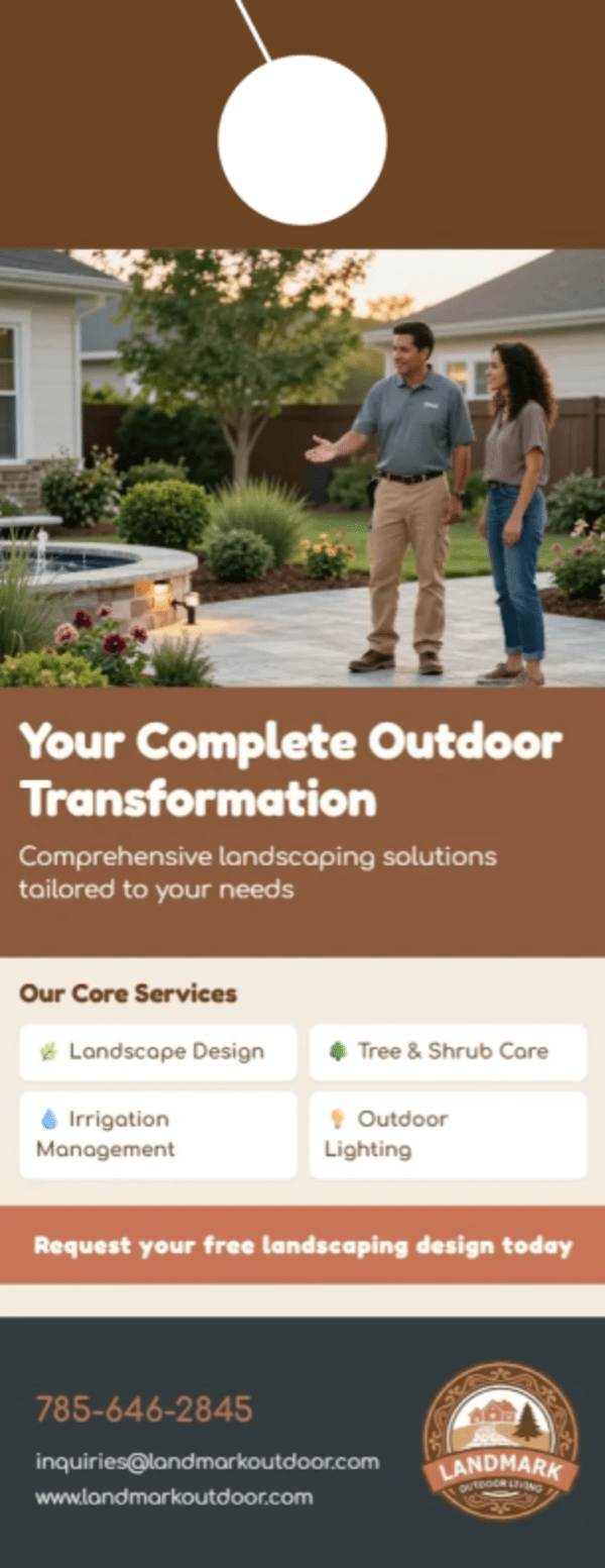 Services Offered Landscaping Side 1 Image
