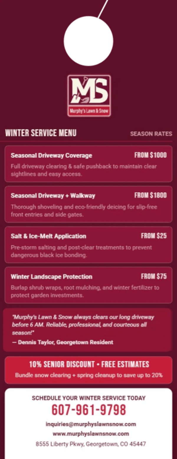 Snow Removal Landscaping Side 2 Image