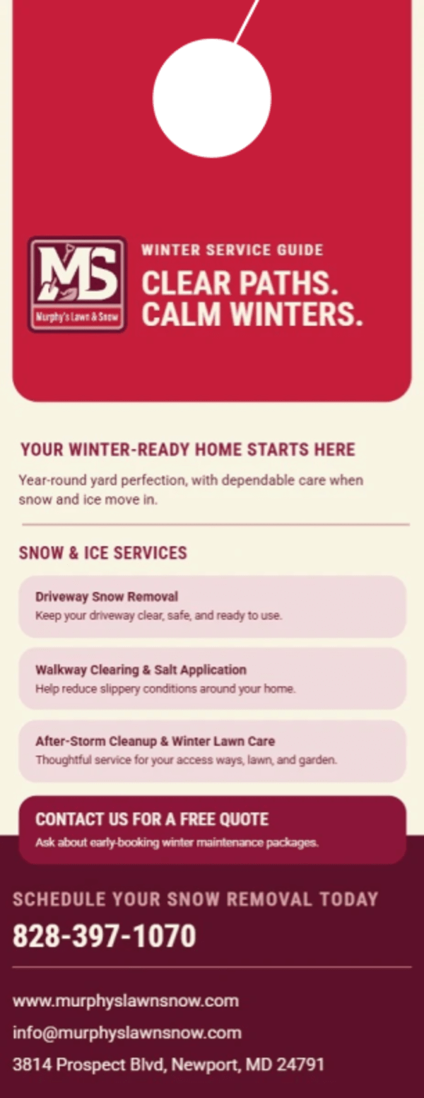 Snow Removal Landscaping Side 2 Image
