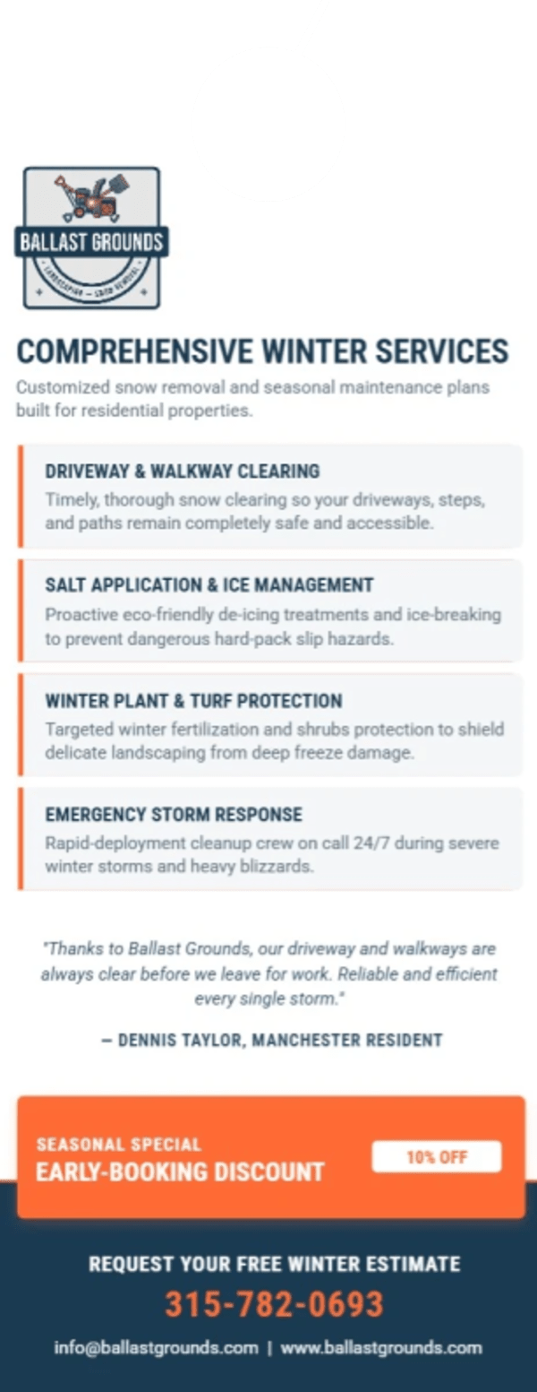 Snow Removal Landscaping Side 2 Image