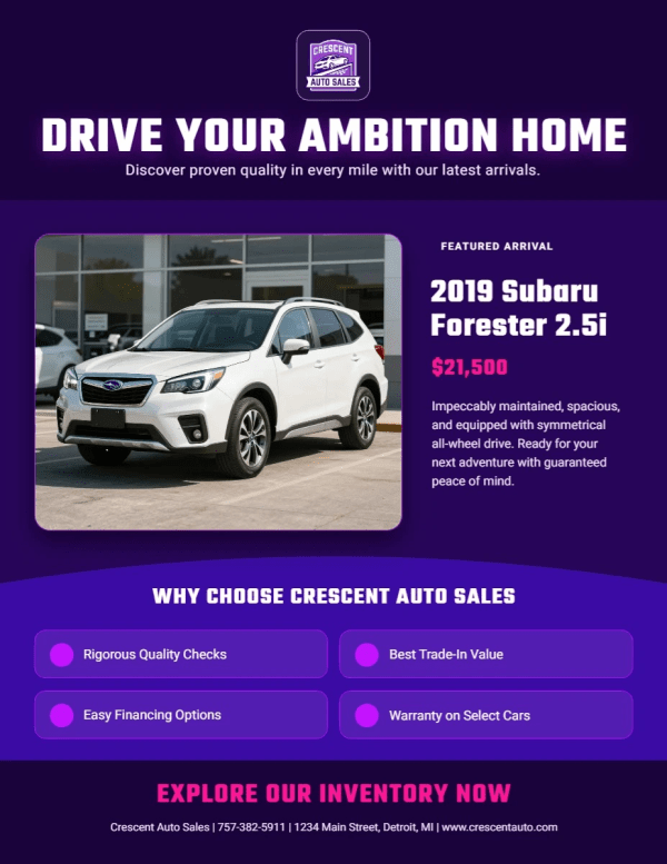Available Inventory Car Dealer