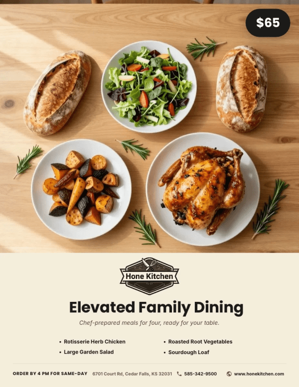 Family Meal Deal Restaurant